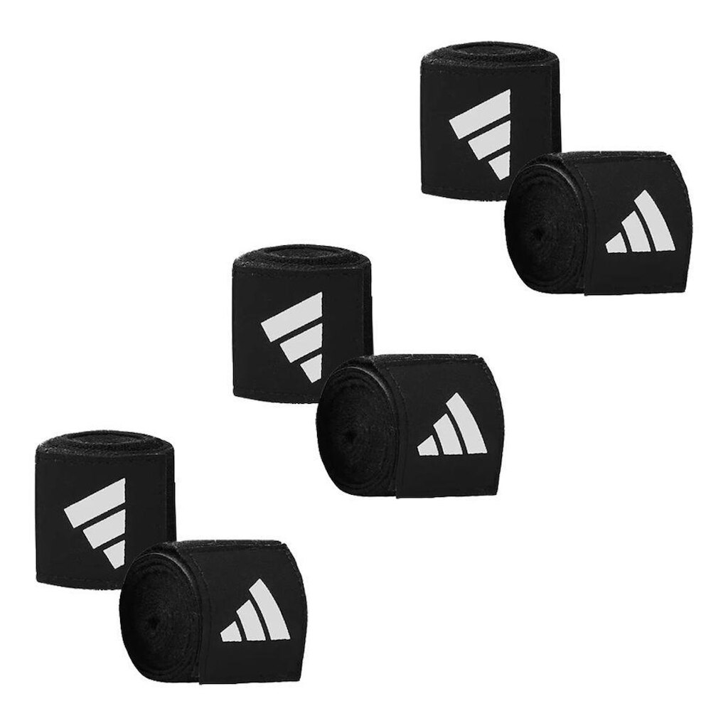 KIT 3 pares Bandagem adidas Boxing Bandage 2,55m