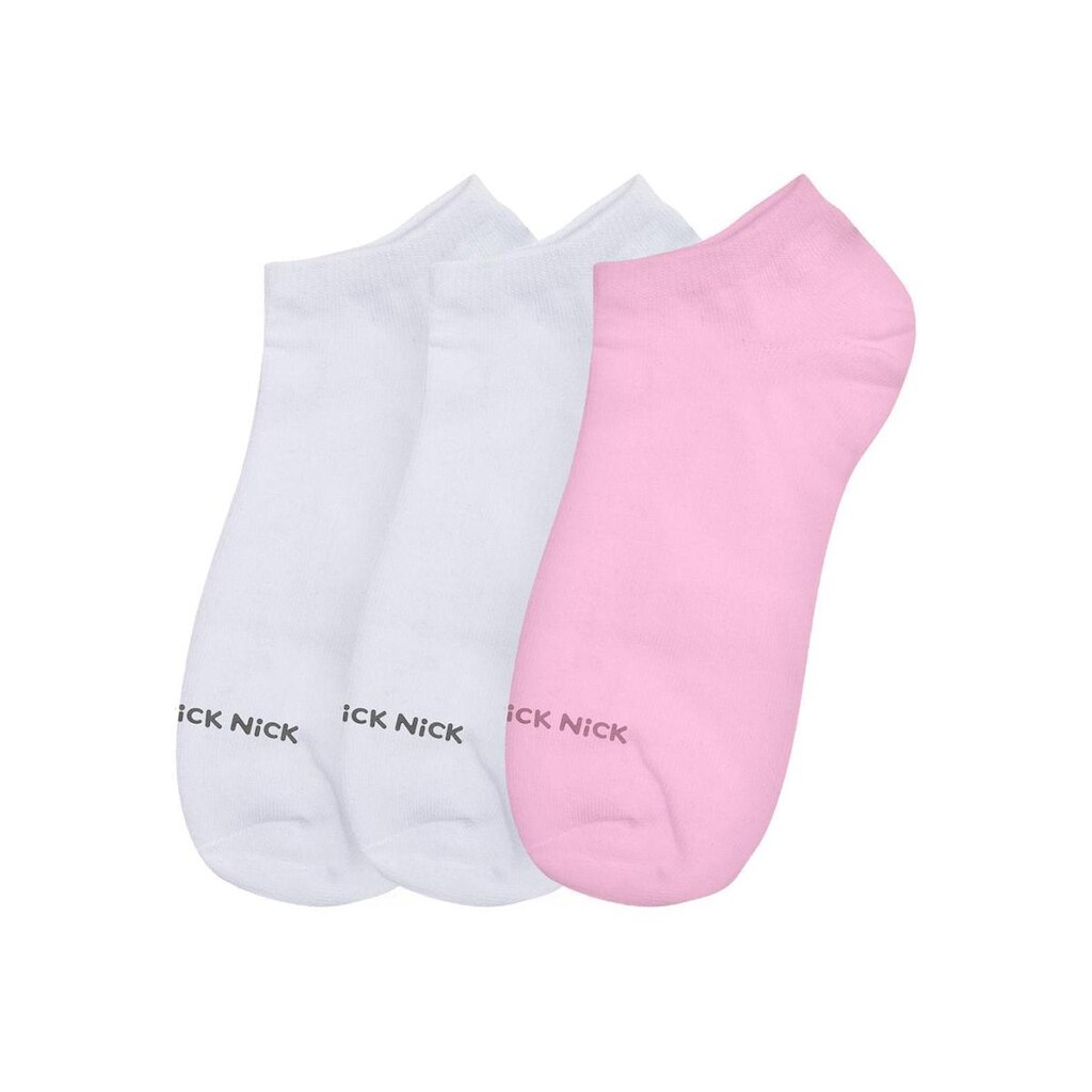 Kit 3 Pares De Meia Trick Nick Soquete Lisas