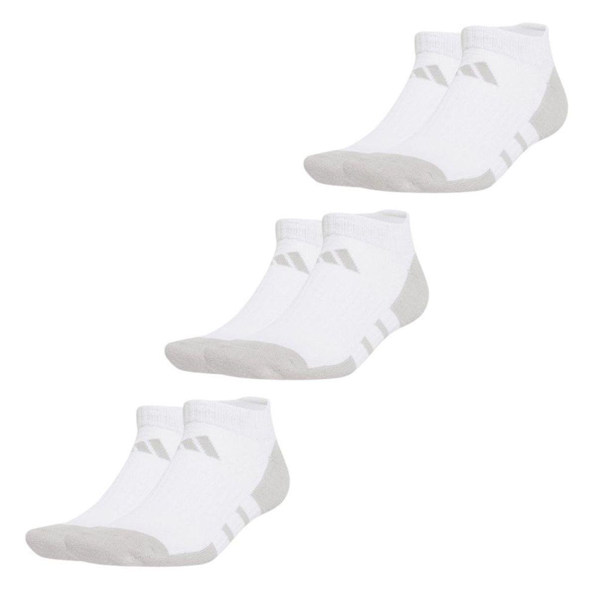 Kit 3 Pares de Meias Adidas Essentials Cano Baixo Masculina - Branco 43-45 Menor preço em Kit 3 Pares de Meias Adidas Essentials Cano Baixo Masculina - Branco 43-45