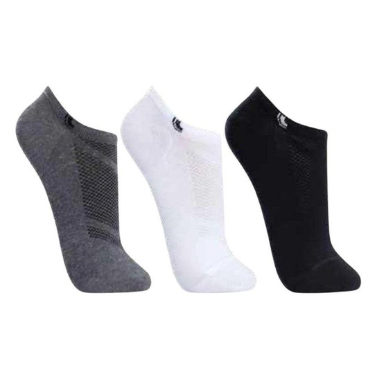 Kit 3 Pares De Meias Lupo Sport Curta Invisível - Preto+Branco Menor preço em Kit 3 Pares De Meias Lupo Sport Curta Invisível - Preto+Branco