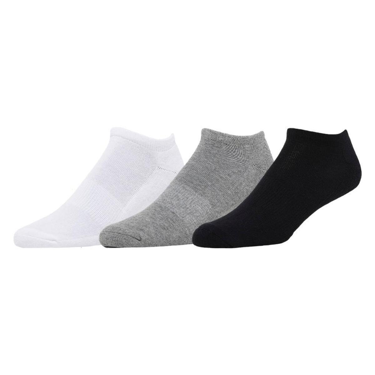 Kit 3 Pares de Meias Masculina Soquete 37/44