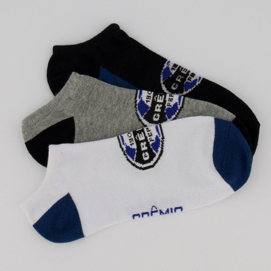 Kit 3 Pares Meia Grêmio Cano Baixo - Branco é ruim? Kit 3 Pares Meia Grêmio Cano Baixo - Branco é boa?
