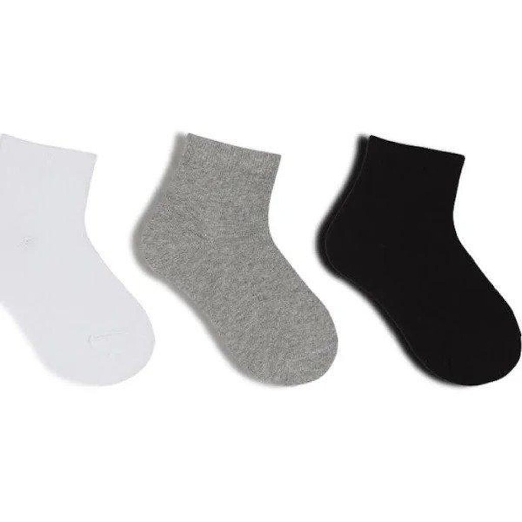 Kit 3 Pares Meia Infantil Hoahi Kids
