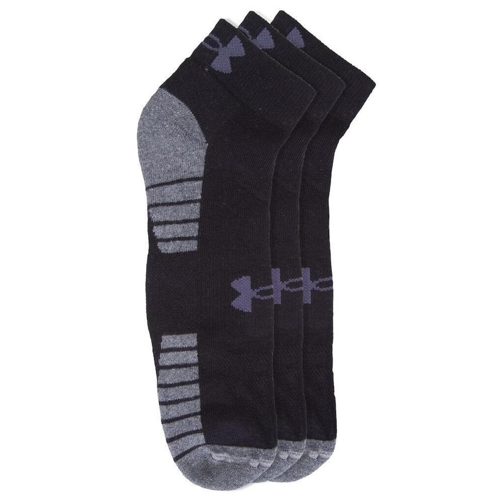 Kit 3 Pares Meia Under Armour Run Cano Médio