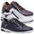 Kit 3 Pares Sapatênis Masculino Fechamento Elastico e Ziper - Café