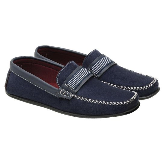 Kit 3 Pares Sapato Sapatilha Mocassim Masculino Conforto Flex + Cinto e Carteira Couro - Preto