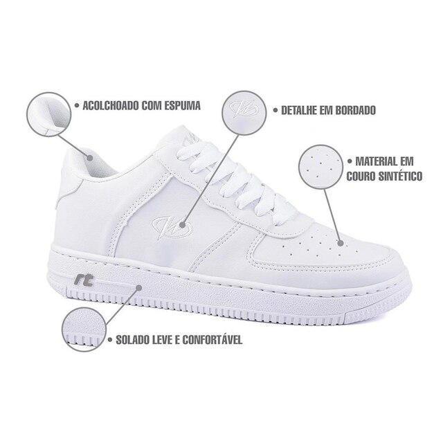 Kit 3 Pares Tênis Estilo Retrô Sneaker Runway Masculino