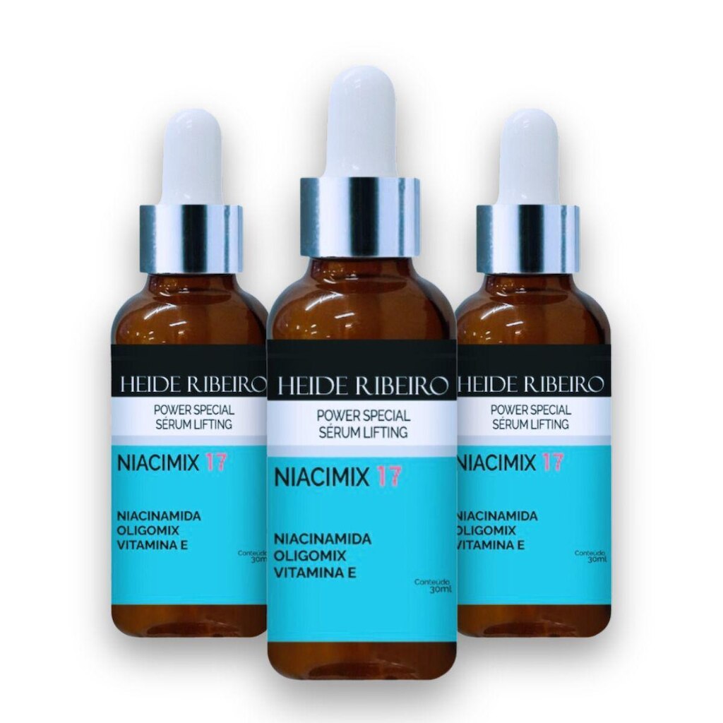 Kit 3 Sérum Niacimix Heide Ribeiro Liftyng