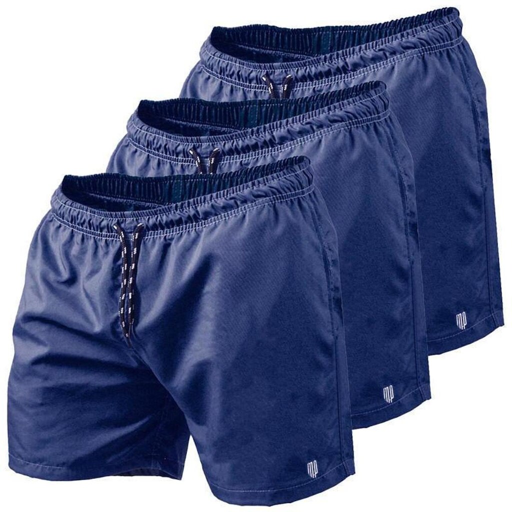 Kit 3 Short Make Peace Tactel Masculino