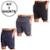 Kit 3 Shorts Curto Tactel Com Elastano - Verde