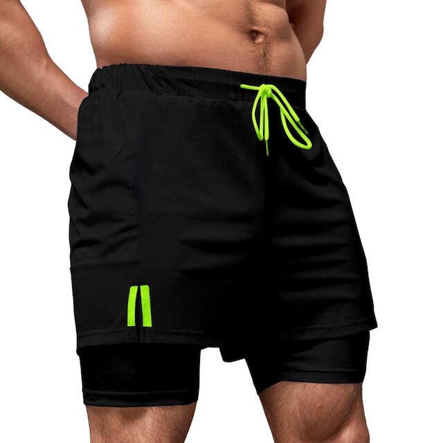 Kit 3 Shorts Masculinos de Treino com Forro Interno Faixa Lateral e Ajuste Seguro