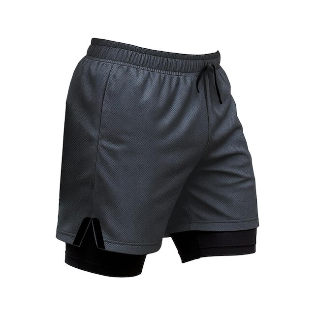 Kit 3 Shorts Masculinos de Treino com Forro Interno Faixa Lateral e Ajuste Seguro