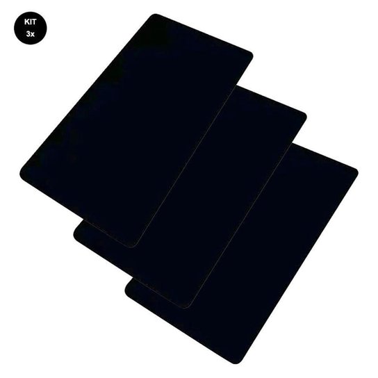 Kit 3 Tapetes Colchonete Yoga Pilates Musculação Resistente - Preto Menor preço em Kit 3 Tapetes Colchonete Yoga Pilates Musculação Resistente - Preto