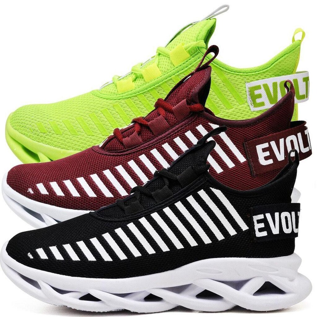 Kit 3 Tênis Easy Style Feminino Evoltenn Sola Trançada