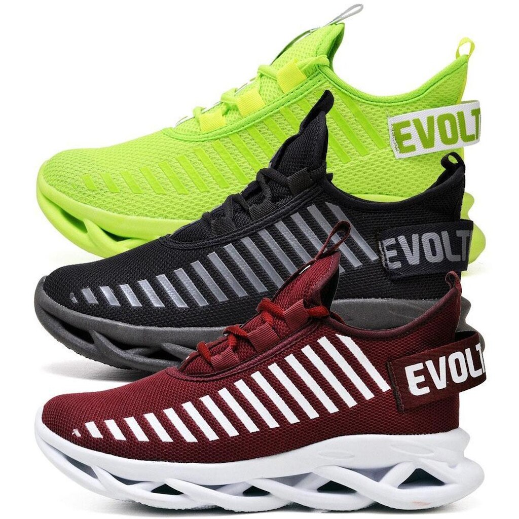Kit 3 Tênis Easy Style Feminino Evoltenn Solado Trançado