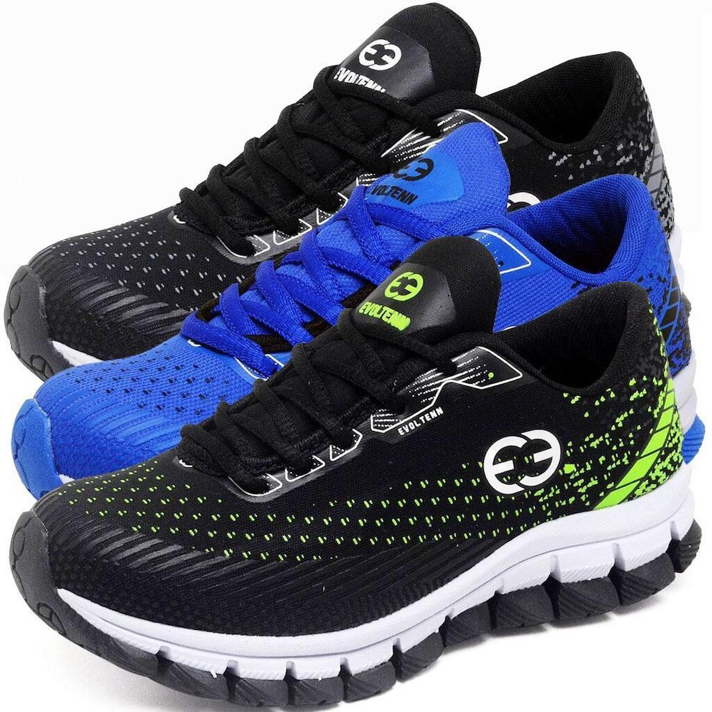 Kit 3 Tênis Infantil Masculino Evoltenn Impacto