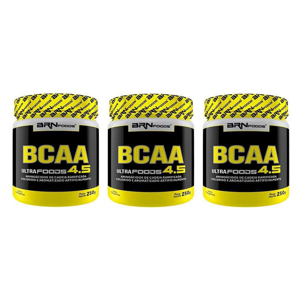 Kit 3x BCAA Ultra 250g – BRN Foods