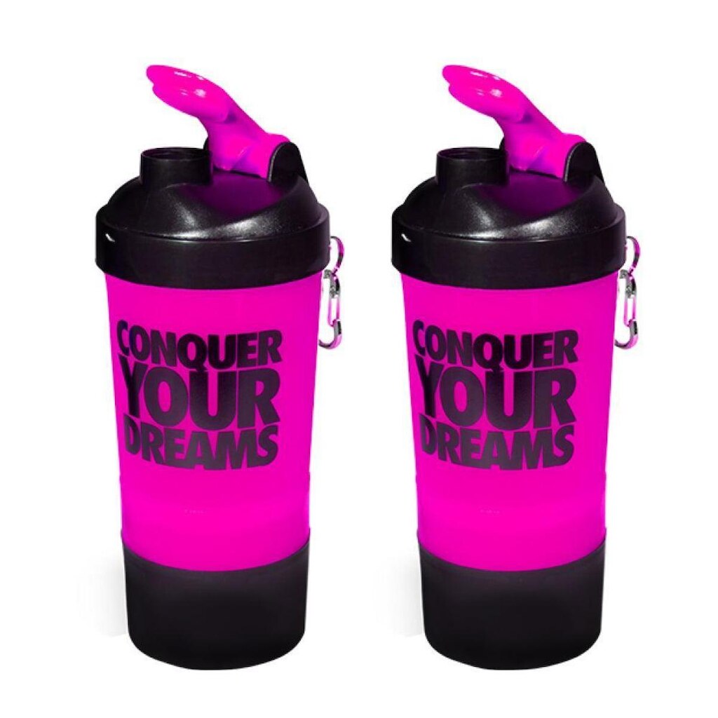 Kit 3x Coqueteleira Conquer Your Dreams - 500ml