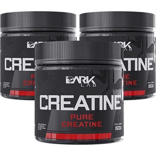 Kit 3x Creatina Pura 150g Monohidratada Dark Lab é ruim? Kit 3x Creatina Pura 150g Monohidratada Dark Lab é boa?