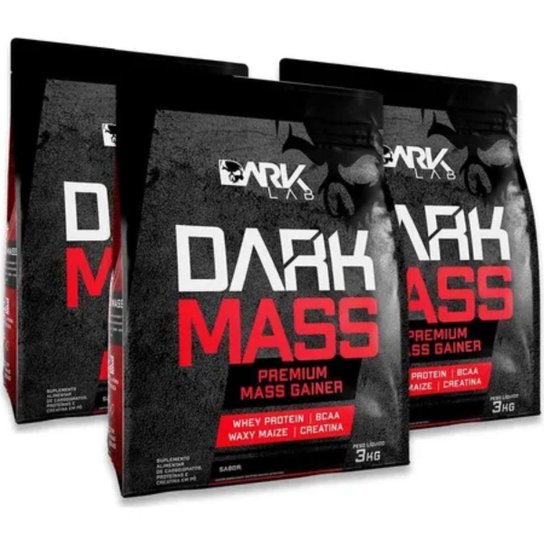 Kit 3x Hipercalórico Dark Mass 3kg - Dark Lab é ruim? Kit 3x Hipercalórico Dark Mass 3kg - Dark Lab é boa?
