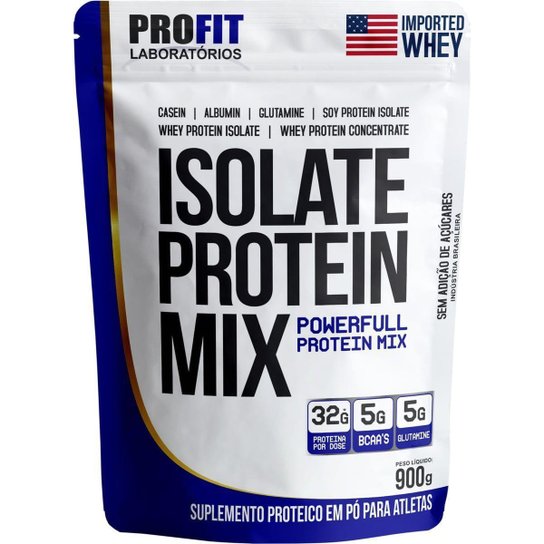 Kit 3X Isolate Protein Mix Refil - 900g Baunilha - ProFit