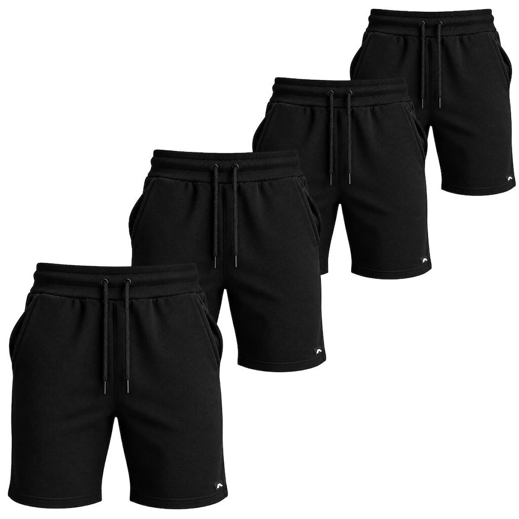 Kit 4 Bermudas Moletom Short Masculino Casual Dagg