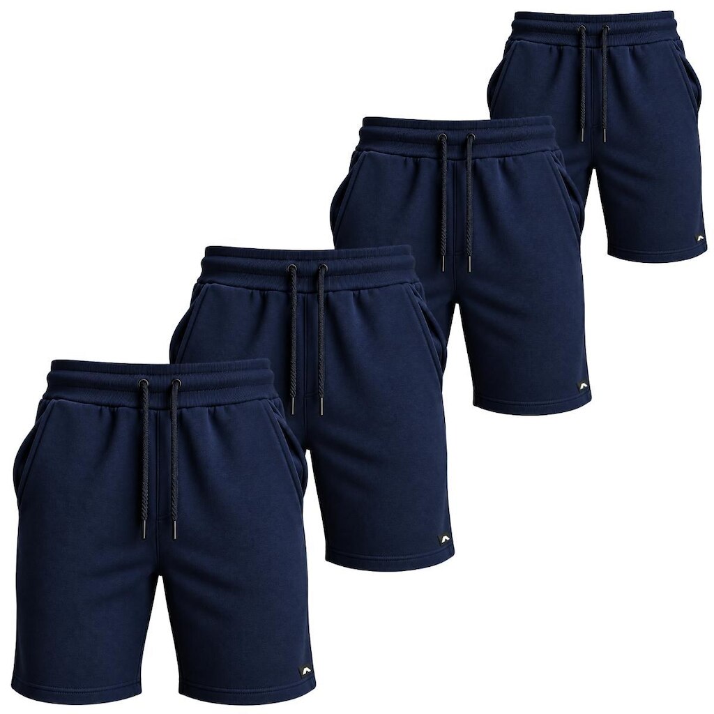 Kit 4 Bermudas Moletom Short Masculino Casual Dagg