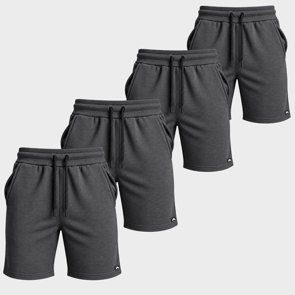 Kit 4 Bermudas Moletom Short Masculino Casual Dagg