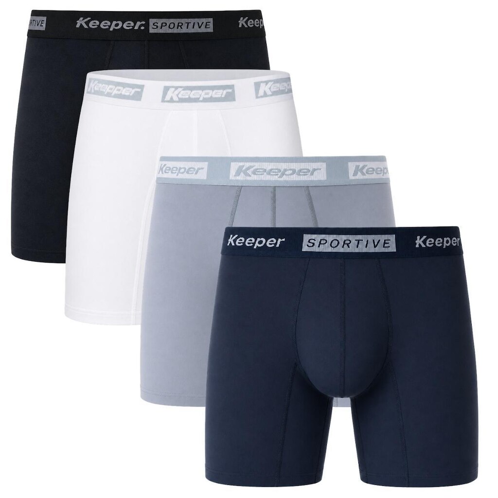 Kit 4 Boxer Long Leg Térmica Previne Assaduras Keeper