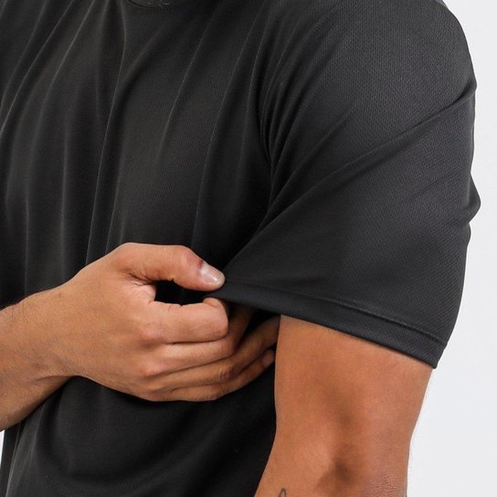 Kit 4 Camiseta Camisa Masculina Manga Curta Dry Esportivo Corrida Malhar Musculação Academia Treino