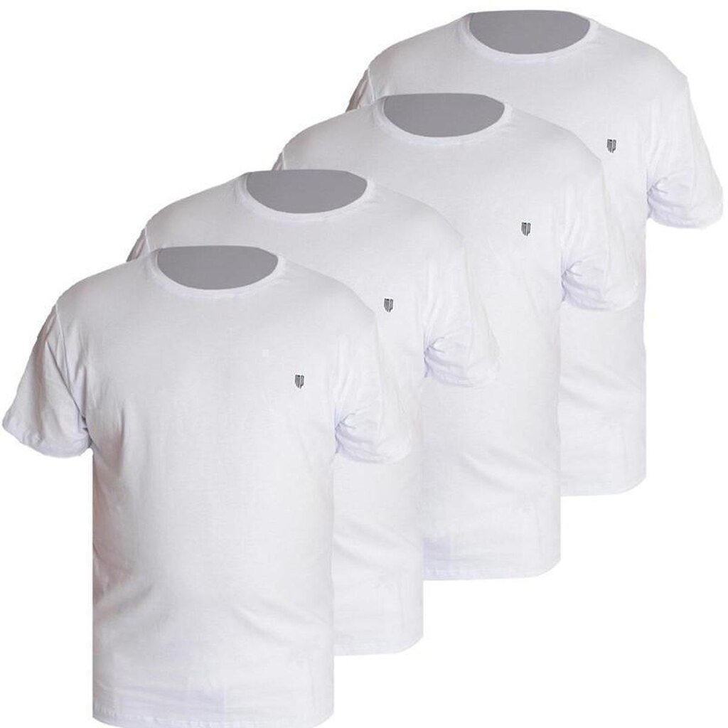 Kit 4 Camiseta Plus Size Over G1,G2,G3,G4 100% Algodão Premium