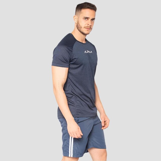 Kit 4 Camisetas Dry Alpha Co Masculina