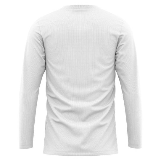 Kit 4 Camisetas Manga Longa Masculino Dry Lisa Treino