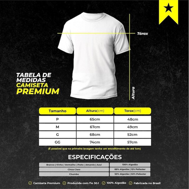 Kit 4 Camisetas Masculina Lisa Premium 100% Algodão Básica Casual Dia a ...