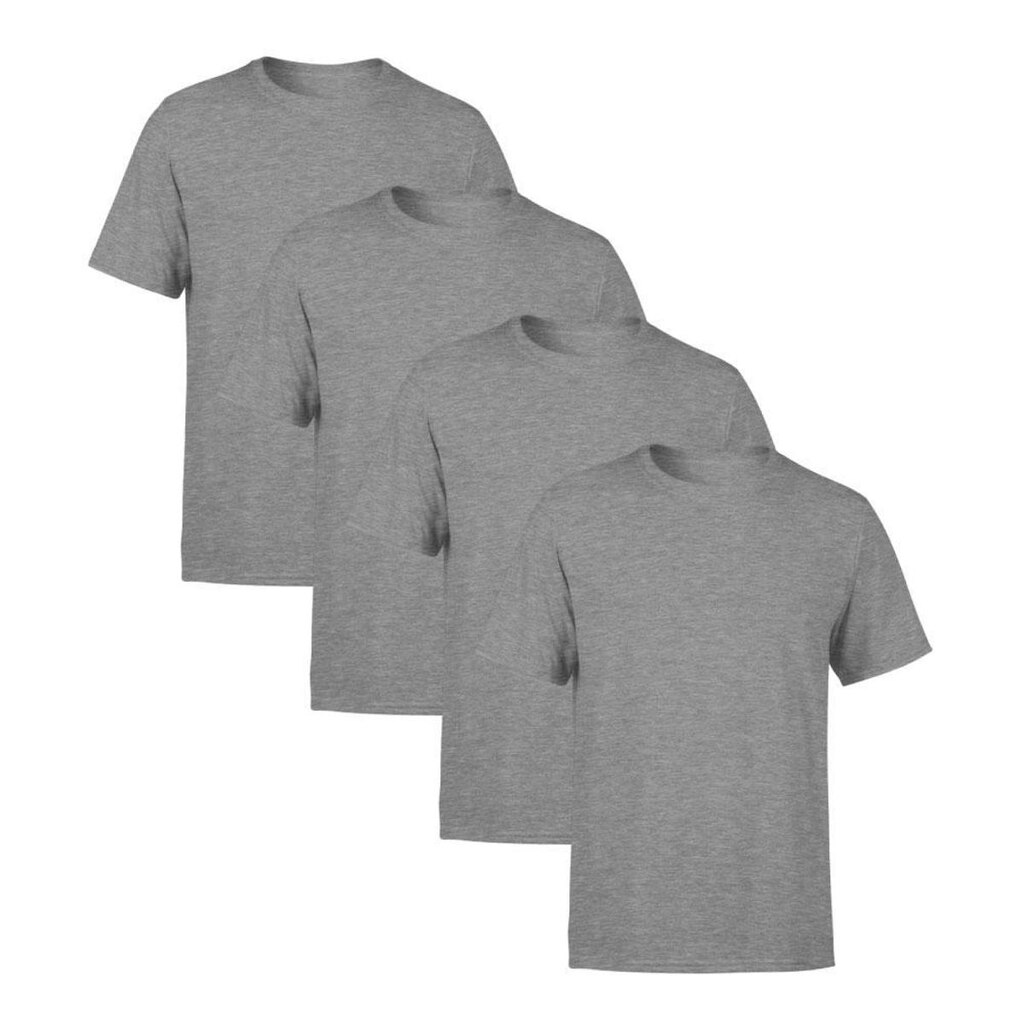 Kit 4 Camisetas Masculina Lisa Premium 100% Algodão