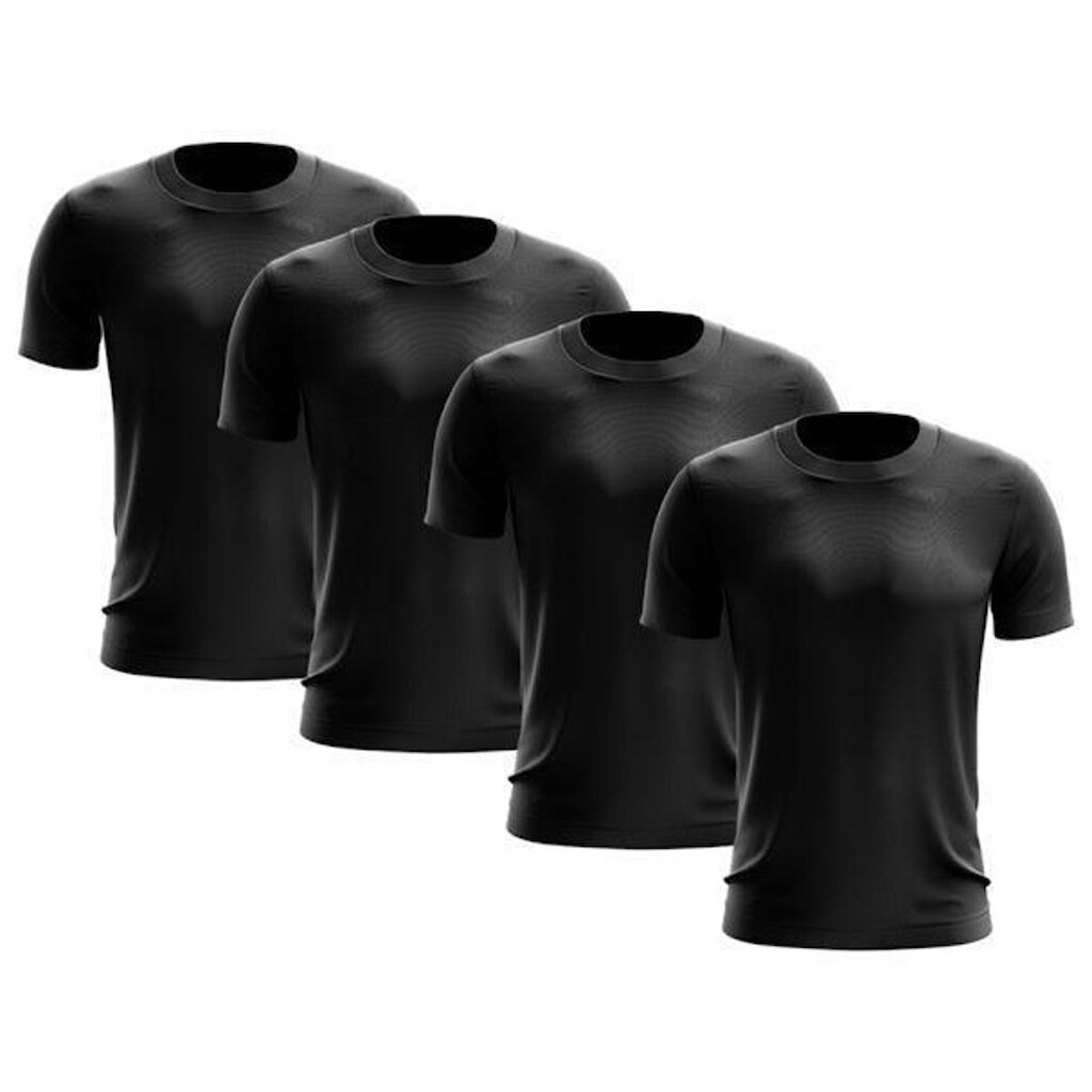Kit 4 Camisetas Masculina Manga Curta Dry Proteção Uv
