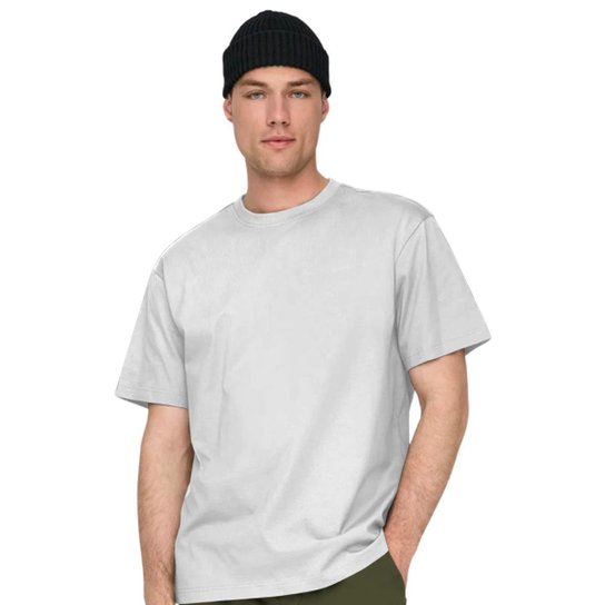 Kit 4 Camisetas Masculinas Básicas Algodão Manga Curta Casual Dia a Dia