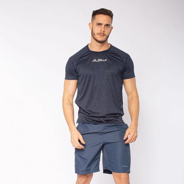 Kit 4 Camisetas New Fluid Dry Alpha Masculina