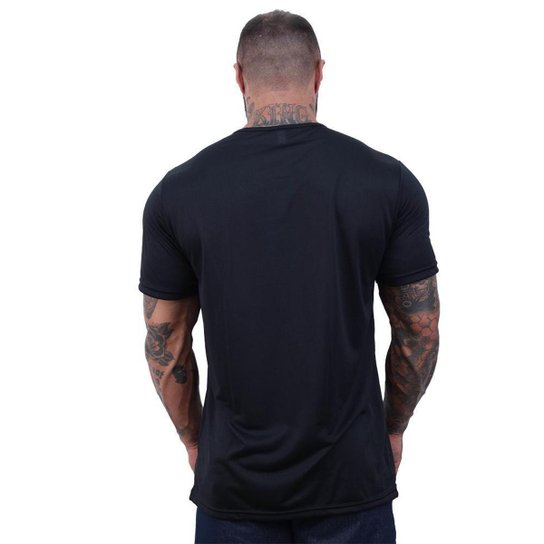 Kit 4 Camisetas Tradicional MXD Conceito Dry 100% Poliéster Rajado