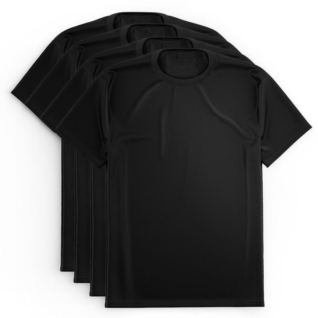 Kit 4 Camisetas Via Basic Dry Proteção Solar UV Masculina