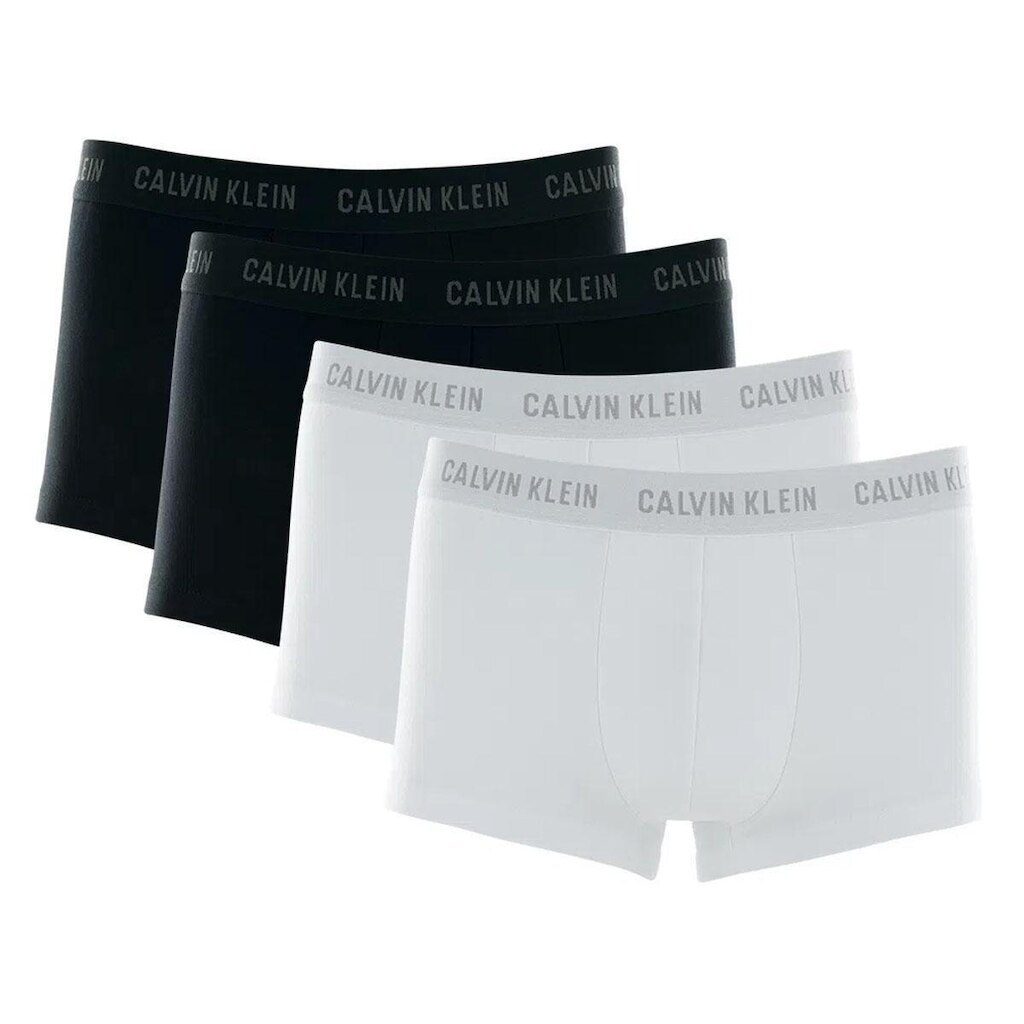 Kit 4 Cuecas Boxer Calvin Klein Branca