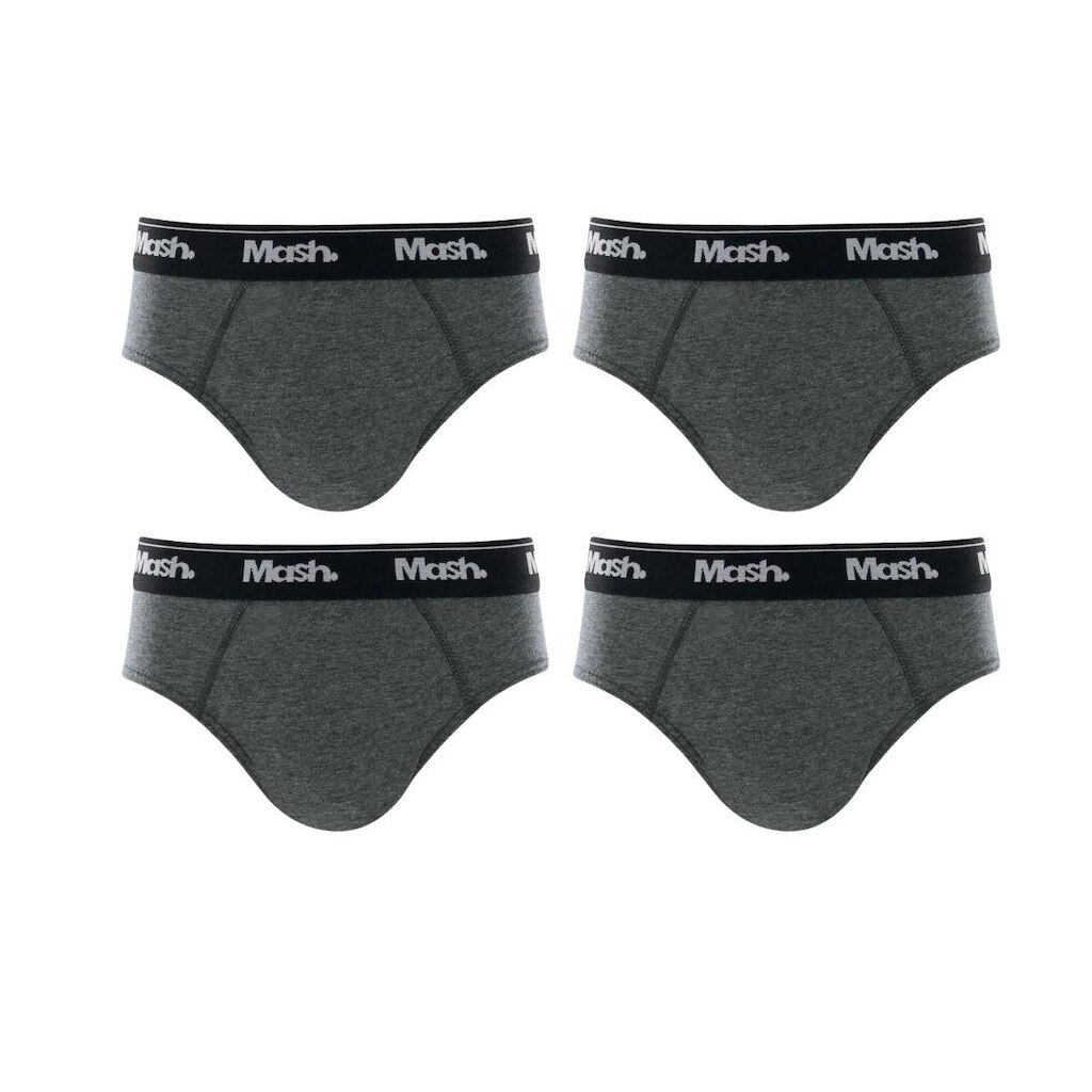 Kit 4 Cuecas Slip Infantil Mash 015.20