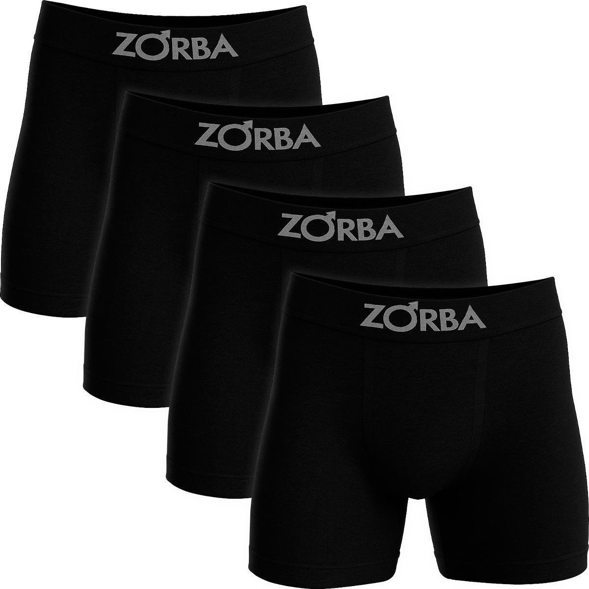 Kit 4 Cuecas Zorba Boxer Algodão Box Elástico Sem Costura Cueca Masculina Confortável Seamless 781 Menor preço em Kit 4 Cuecas Zorba Boxer Algodão Box Elástico Sem Costura Cueca Masculina Confortável Seamless 781