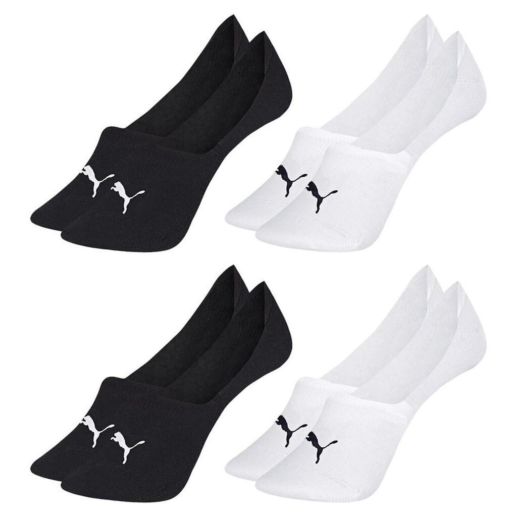 Kit 4 Pares de Meias Puma Sapatilha Invisível Fem