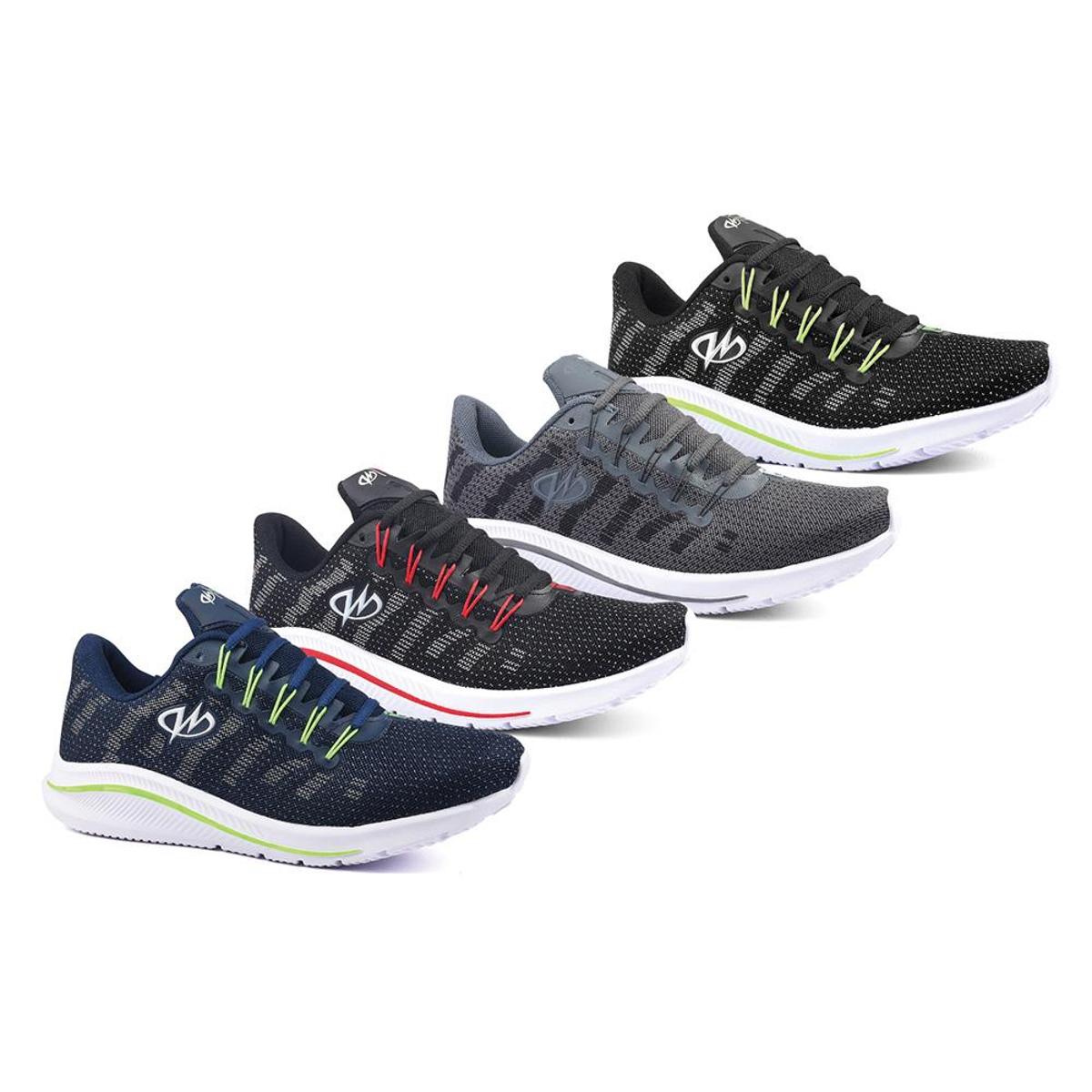 Kit 4 Pares Tênis De Academia Runway Training Masculino Menor preço em Kit 4 Pares Tênis De Academia Runway Training Masculino