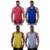 Kit 4 Regatas Longline MXD Conceito Slim Cores Básicas e Mescladas Lisas - Cinza+Amarelo