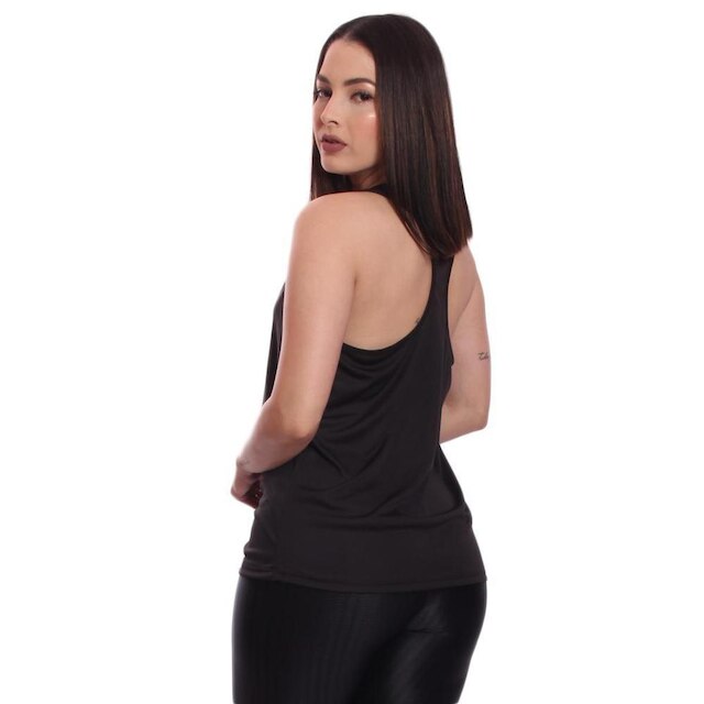 Kit 4 Regatas Nadador Via Basic Dry Academia Feminina