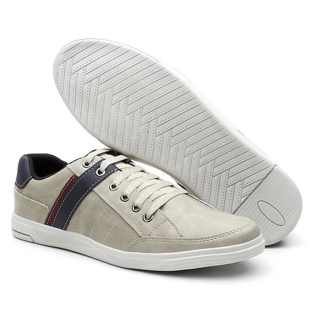 Kit 4 Sapatênis Versatile Masculino Cadarço Leve Conforto