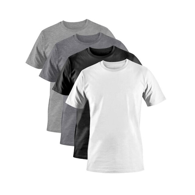 Kit 4x Camiseta Dez Dez Básicas Premium Masculina - Preto+Cinza é boa?