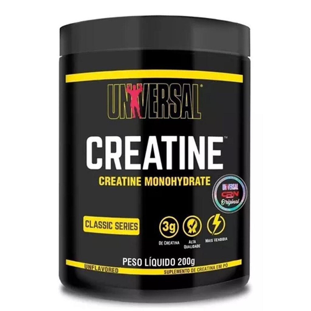 Kit 4x Creatina - 200g - Sem Sabor - Universal Nutrition